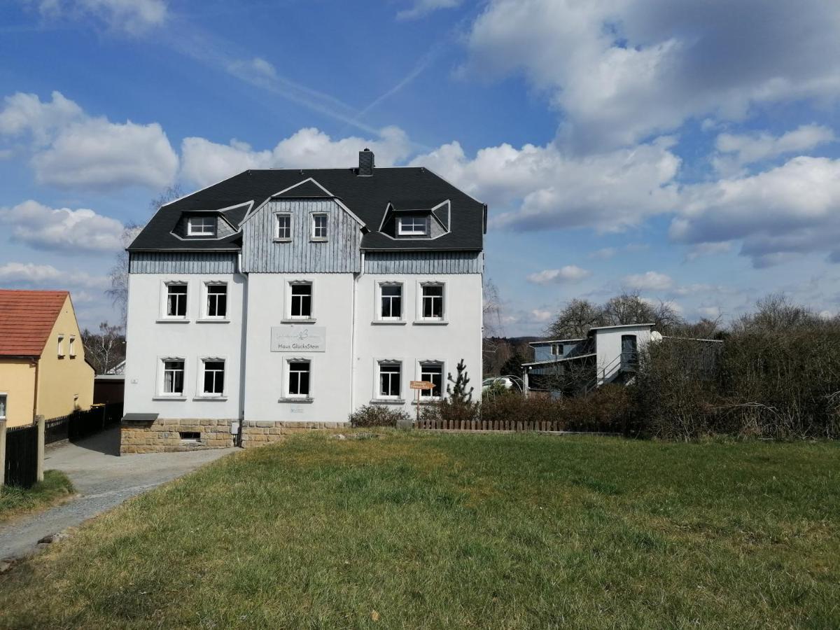 Urlaubsfreude Biedermann Haus Gluecksstein Ferienwohnung Smaragd Bad Schandau Exterior photo